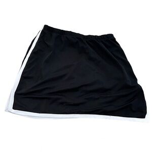 Sporto Black Athletic Sport workout Skort/Skirt